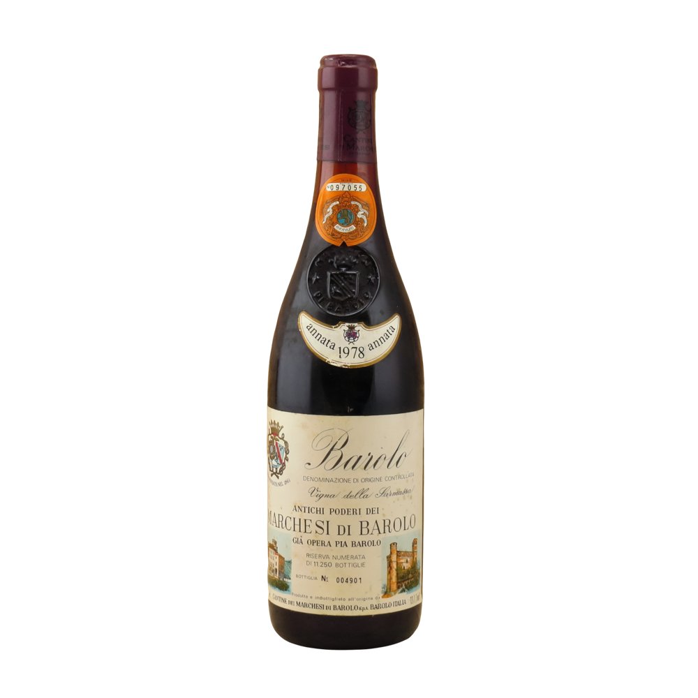 Barolo Riserva - Marchesi di Barolo - 1978