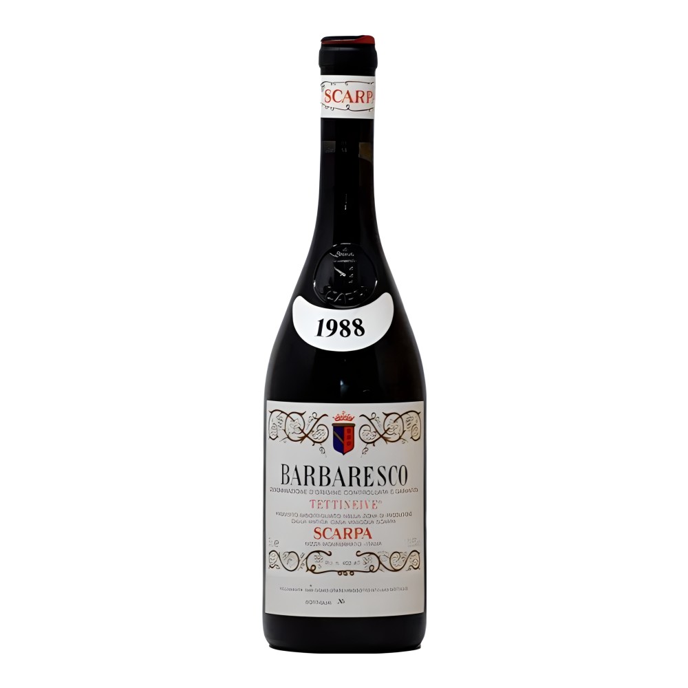 Scarpa, Barbaresco Tettineive 1988, Bottiglia 750 ml