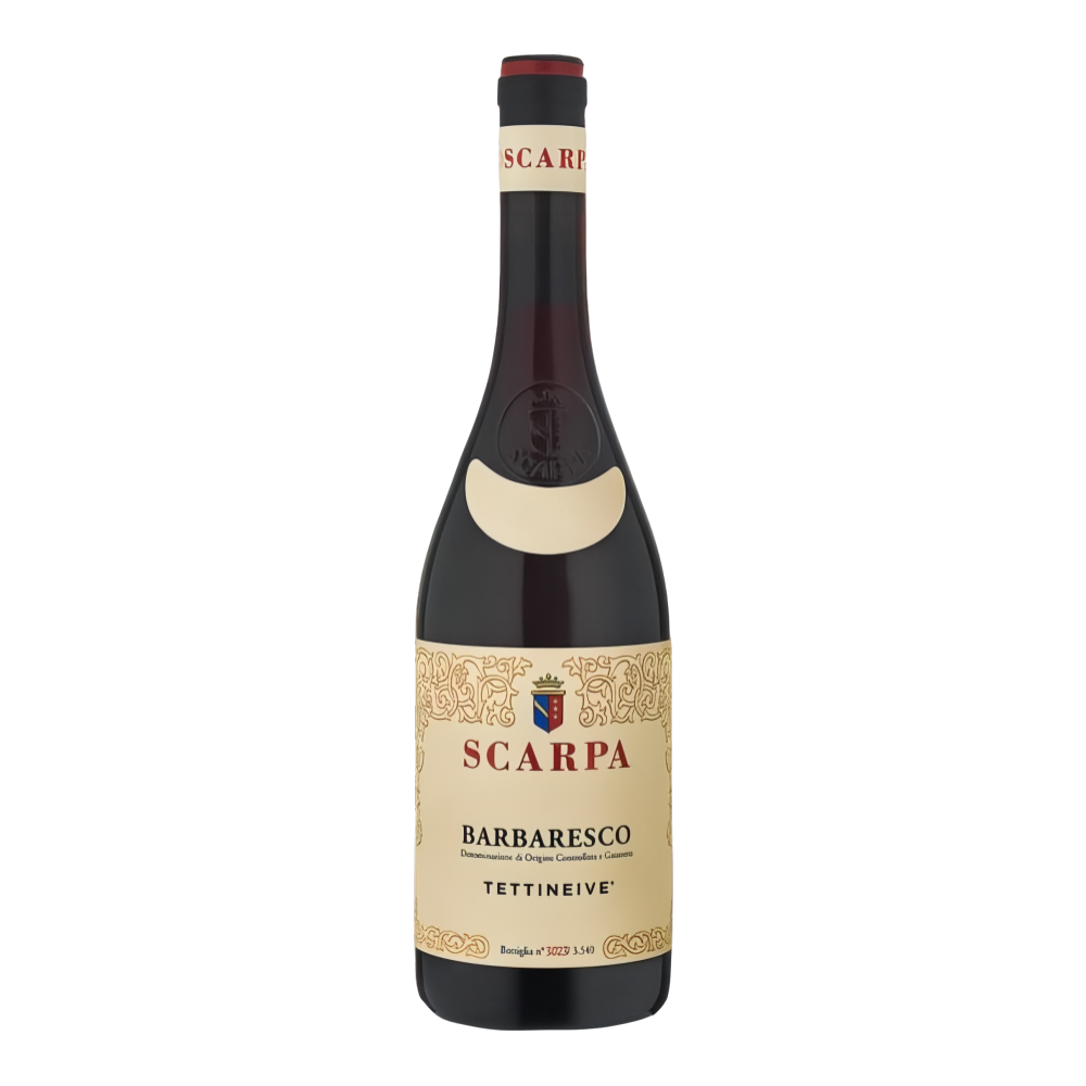 Scarpa, Barbaresco Tettineive 2019, Bottiglia 750 ml
