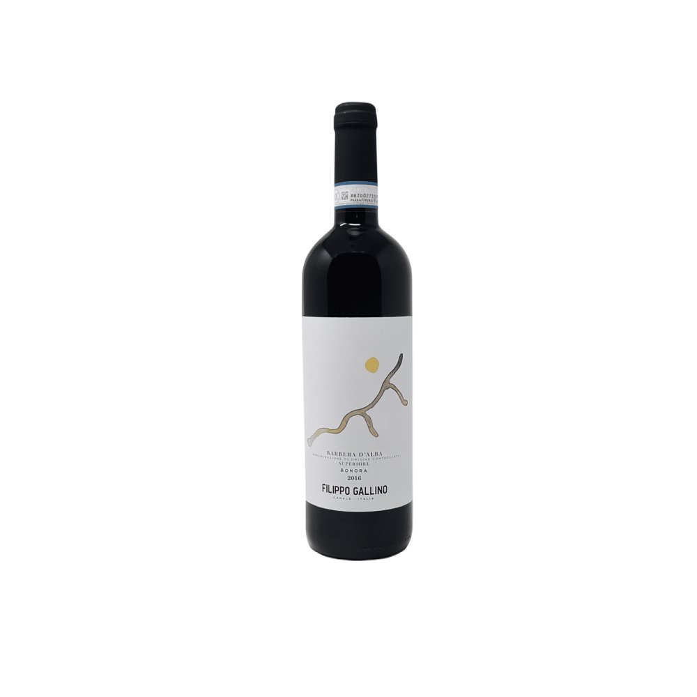 Filippo Gallino, Barbera d'Alba Superiore Bonora 2016, Bottiglia 750 ml