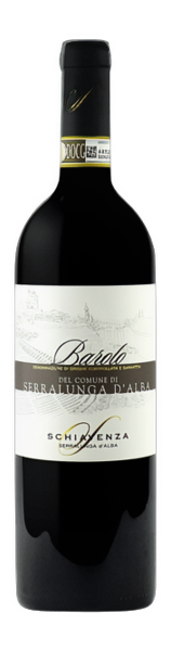 Schiavenza, Barolo del Comune di Serralunga d'Alba 2020, Bottiglia 750 ml