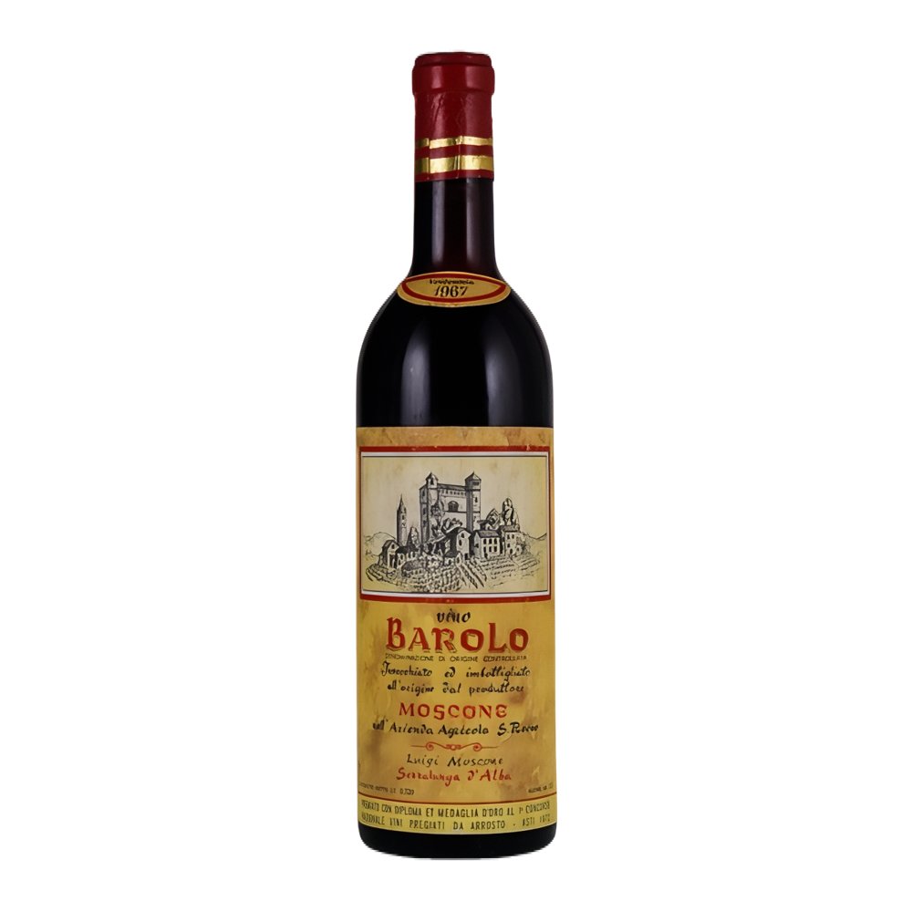 Moscone, Barolo 1967, Bottiglia 720 ml