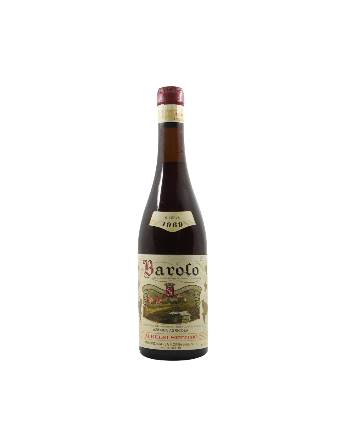 MARCHESI BaroloとAURELIO SETTIMO Barolo Aurelio Settimo, Barolo Riserva 1969 | Barolo DOCG | Vinodoo Vini