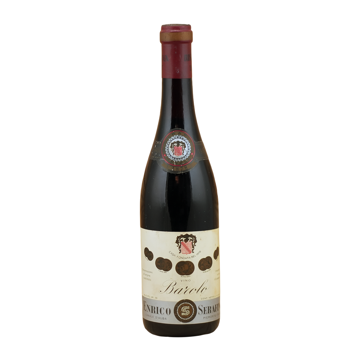 Enrico Serafino, Barolo 1967, Bottiglia 750 ml