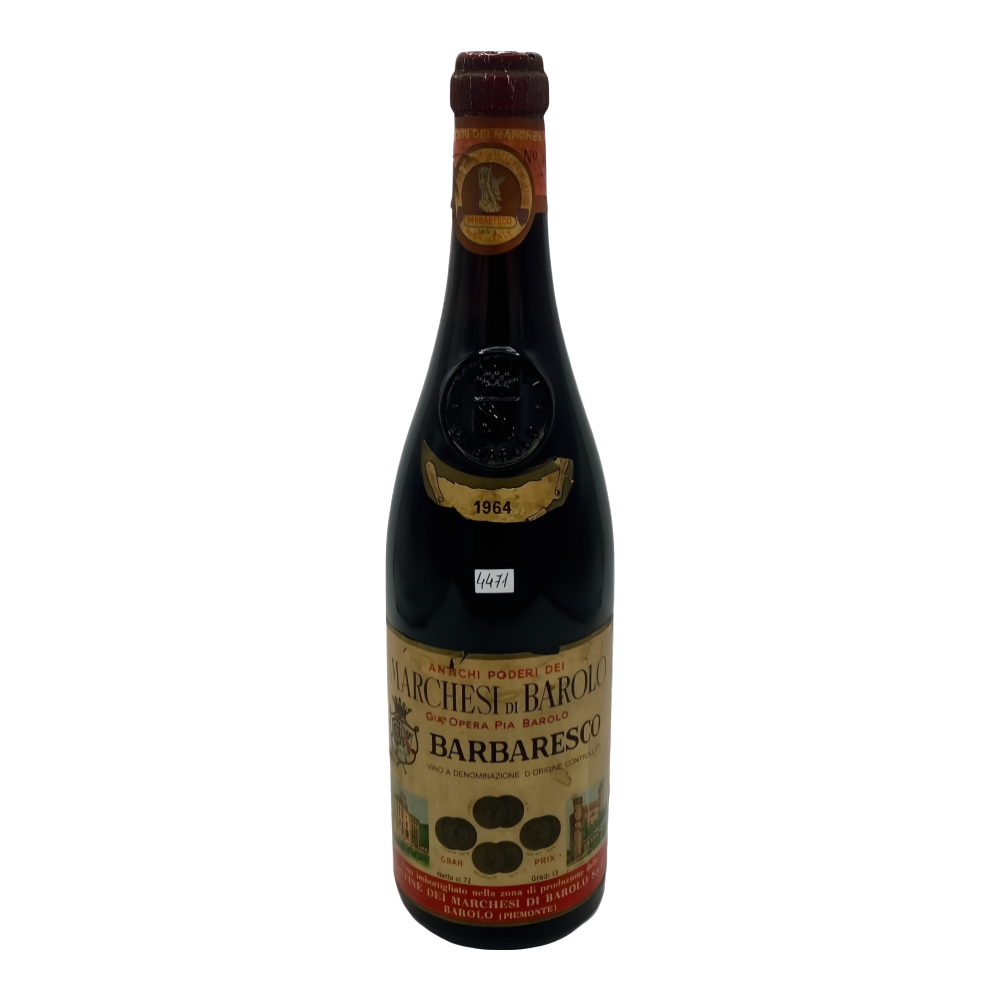 Marchesi di Barolo, Barbaresco 1964, Bottiglia 720 ml