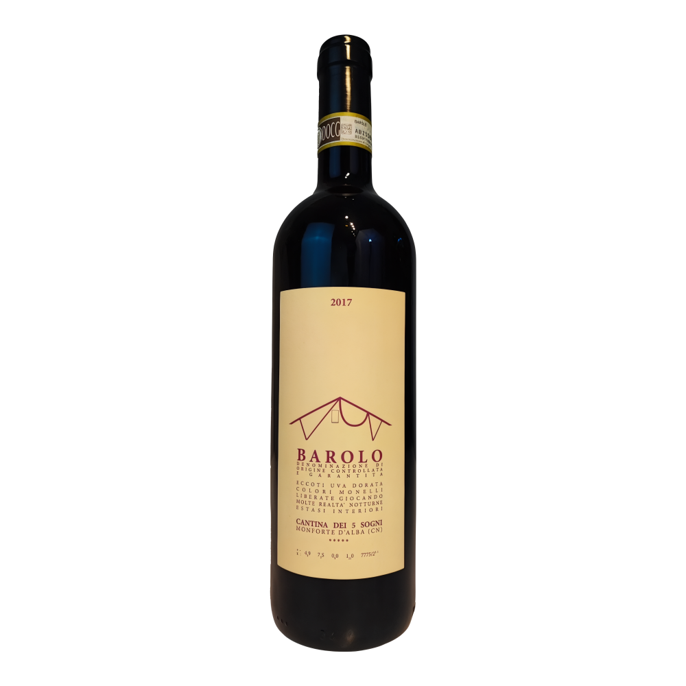 Cantina dei 5 Sogni, Barolo 2020, Bottiglia 750 ml