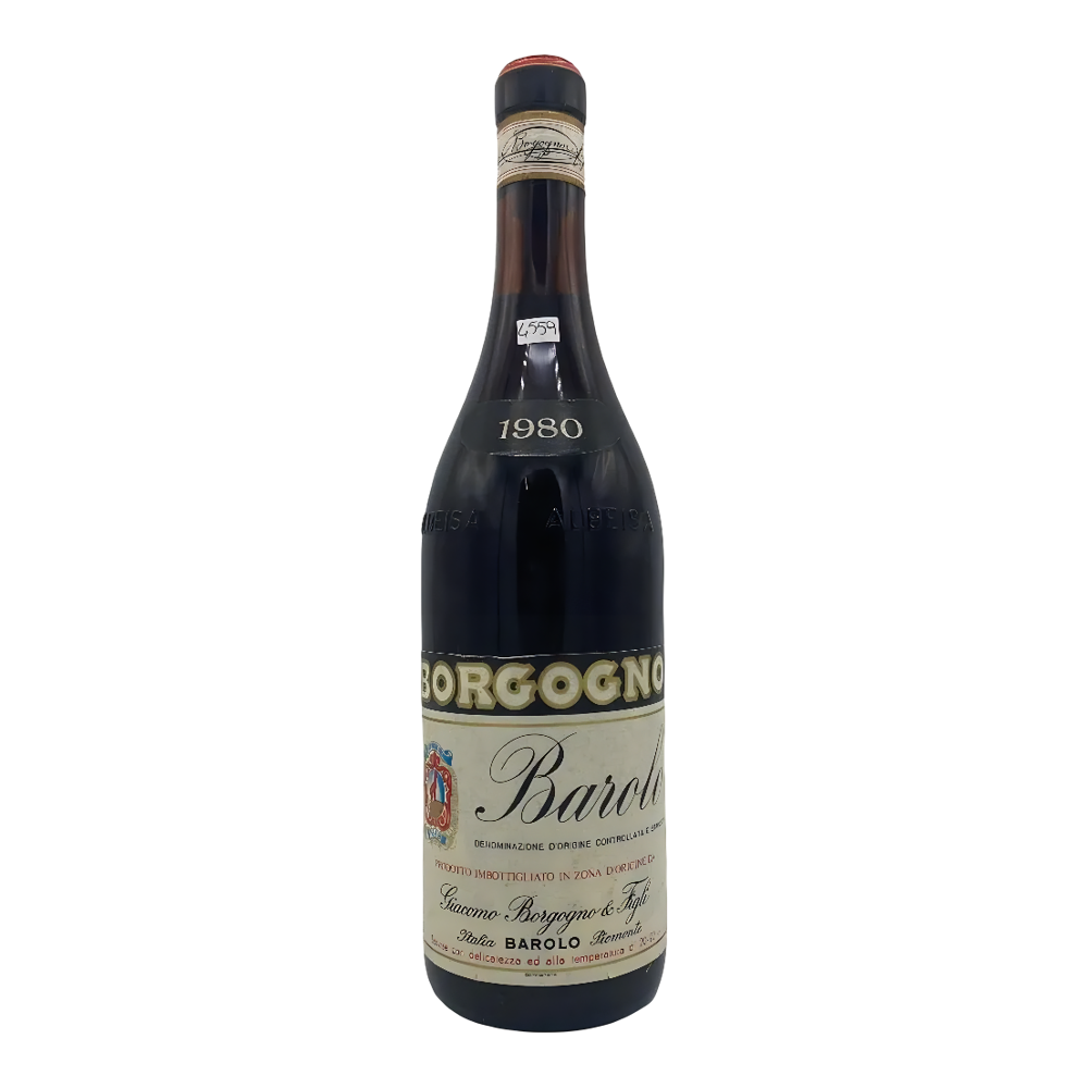 Giacomo Borgogno, Barolo 1980, Bottiglia 750 ml