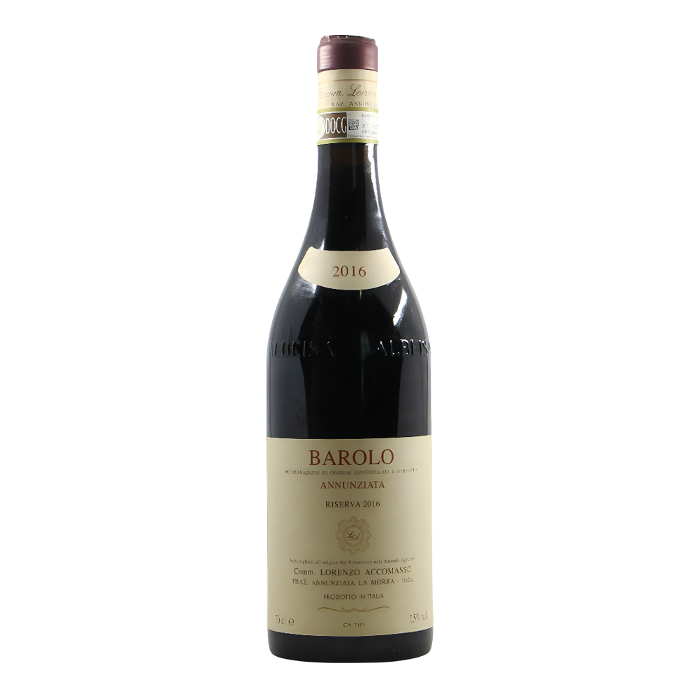 Lorenzo Accomasso, Barolo Riserva Rocche dell'Annunziata 2016, Bottiglia 750 ml