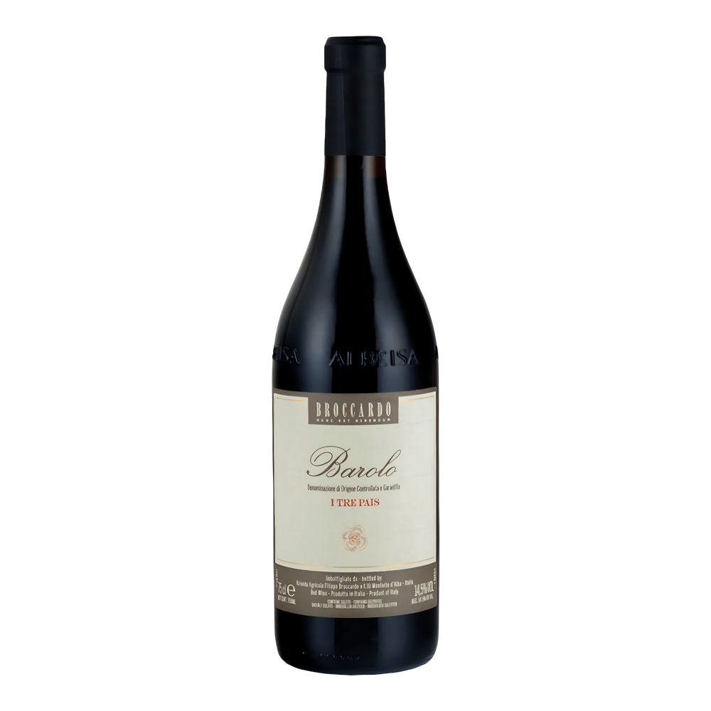 Broccardo, Barolo I Tre Pais 2017, Bottiglia 750 ml