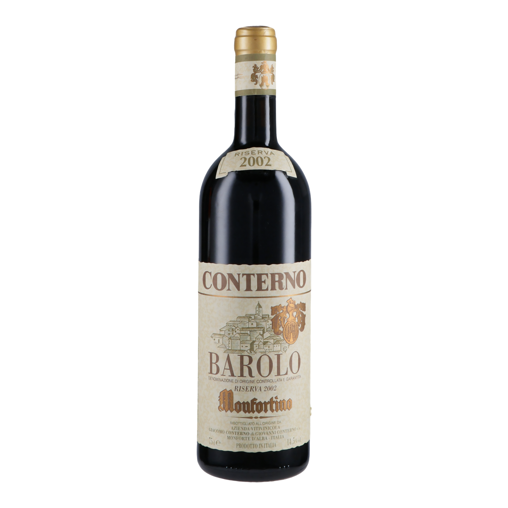 Giacomo Conterno, Barolo Riserva Monfortino 2002, Bottiglia 750 ml