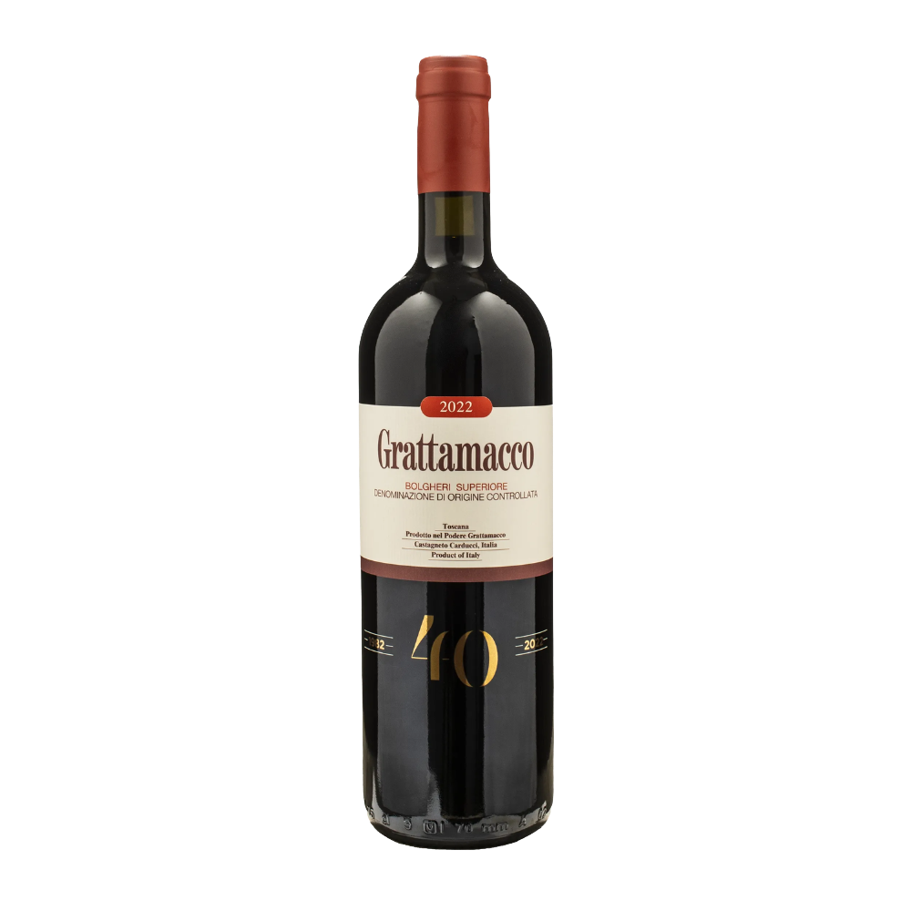 Grattamacco, Bolgheri Rosso Superiore 2022, Bottiglia 750 ml
