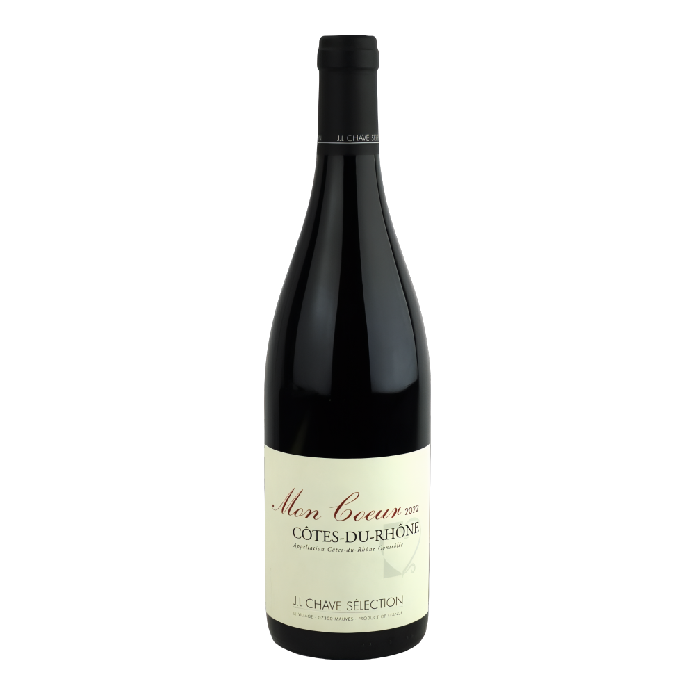 J.L. Chave Sélection, Côtes du Rhône Mon Coeur 2022, Bottiglia 750 ml