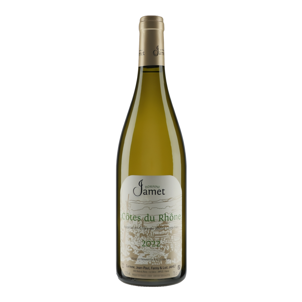 Jamet, Côtes du Rhône Blanc 2022, Bottiglia 750 ml