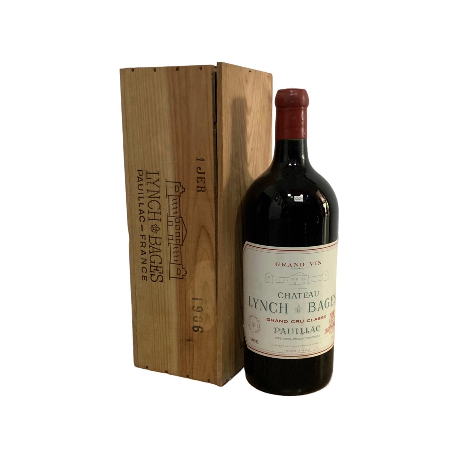 Château Lynch-Bages, Pauillac Château Lynch-Bages 5ème G.C.C. 1986, Imperiale 5000 ml