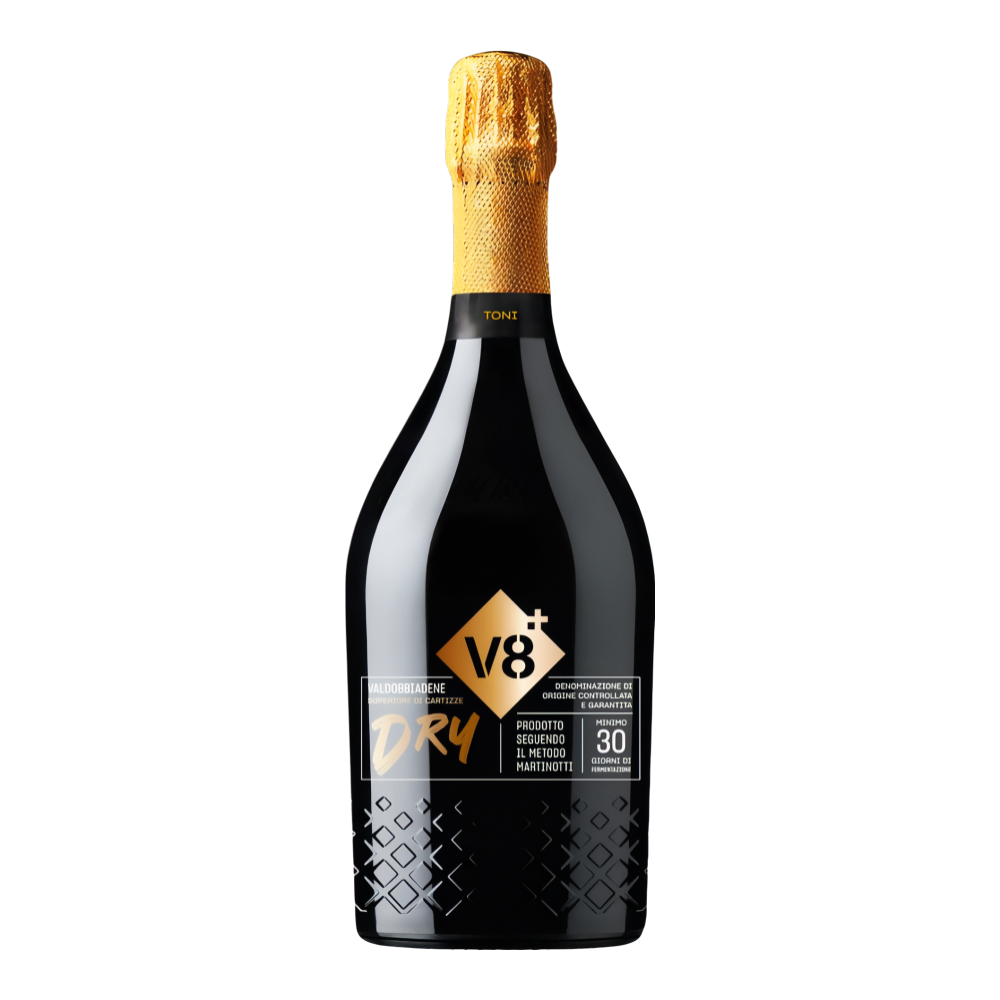V8+ Vineyards, Valdobbiadene Superiore di Cartizze Toni Dry, Bottiglia 750 ml